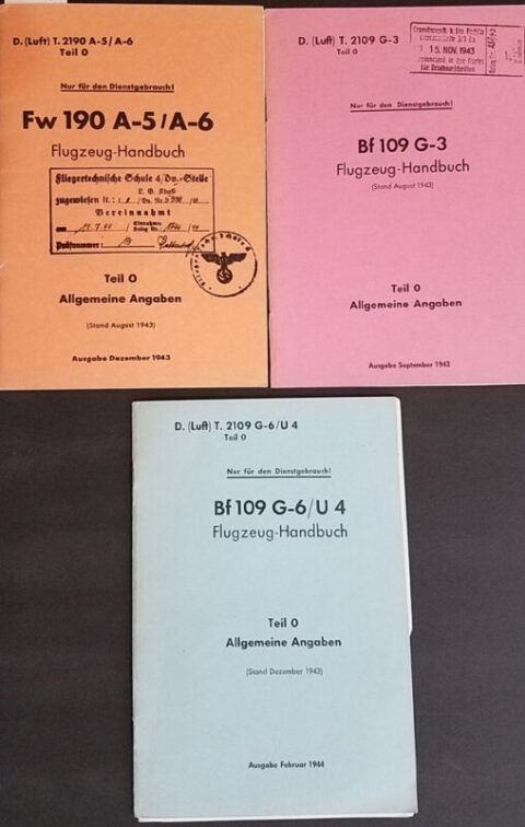 Flugzeug-Handbuch - set of 7 - Image 2