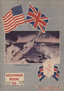 Bundles for Britain Souvenir Book - RARE Collectible dated 1941