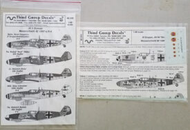 Decals - Third Group - two sets in 1:48