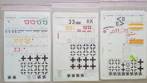 Decals - Third Group - three sets in 1:48 - Image 2