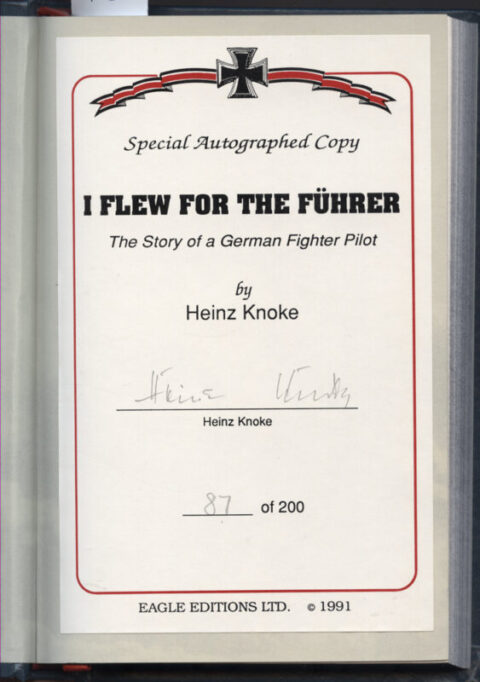 Wings of War (Time/Life series) I Flew for the Führer - Knoke - Image 2