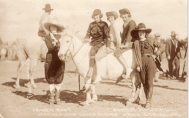 Western and Cowgirl postcards and photos