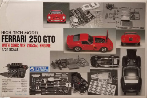 Gunze Sangyo - Ferrari 250 GTO in 24th scale