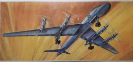Modellbaukasten 1/100 TU-20 Plane from GDR