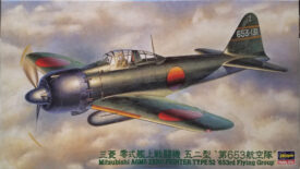 Hasegawa - Mitsubishi A6M5 Zero Fighter - 653rd Flying Group in 48th scale