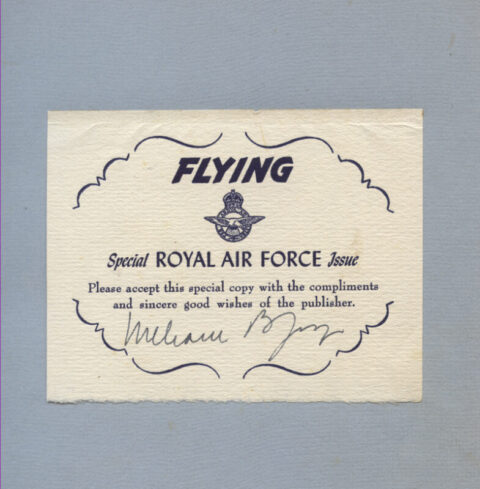 Royal Air Force Issue FLYING ~ Travers ~ September 1942 - Image 2