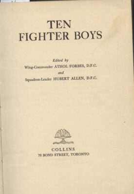 Ten Fighter Boys ~ Forbes & Allen
