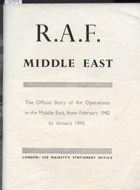 R.A.F. Middle East 1945