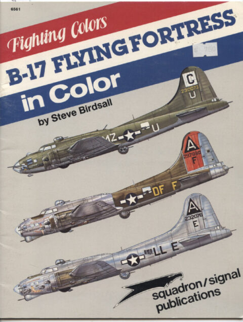 B-17 in Color and B-17 in Action #12~set of two books~Birdsall
