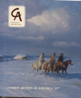 Cowboy Artists of America show catalog 1977 ~ signed