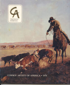 Cowboy Artists of America show catalog 1978 ~ signed