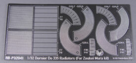 RB #P32041 Do 335 Radiator in 32nd scale