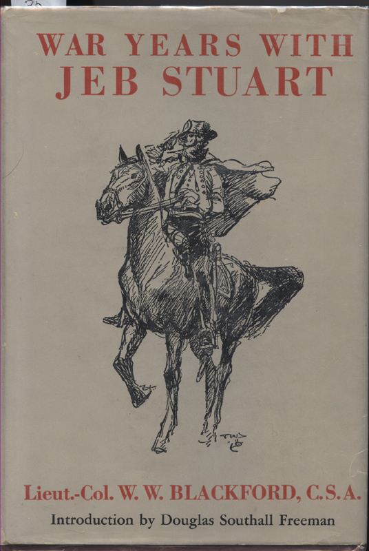 War Years with Jeb Stuart ~ Blackford