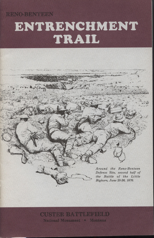Entrenchment Trail ~ Custer Battlefield pamphlet