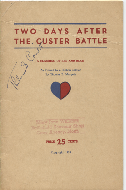 Two Days After the Custer Battle ~ Marquis