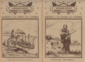 Little Big Horn Associates~Research Review - set of two pamphlets
