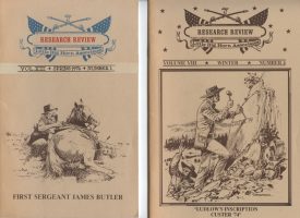 Little Big Horn Associates~Research Review - set of four pamphlets