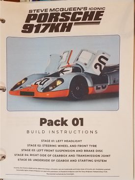 Agora Models 1/8 Steve McQueen Porsche 917 ~ Pack 1