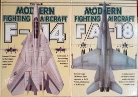 Modern Fighting Aircraft~F-14 and F/A 18~Two Vol. Set