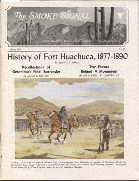 Smoke Signal~Tucson Corral of the Westerners Spring 1974