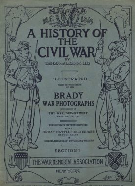 History of the Civil War ~ Lossing Set of 2