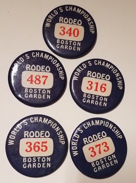Boston Rodeo Buttons