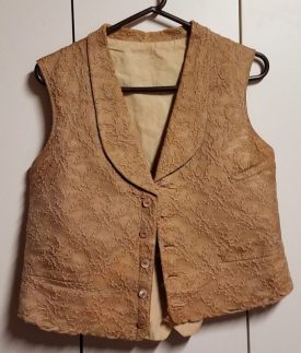 Vest; Vintage movie use from Western Costume Auction