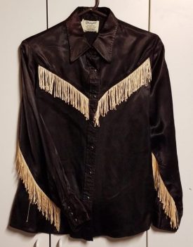 Shirt; cowgirl, vintage Wrangler