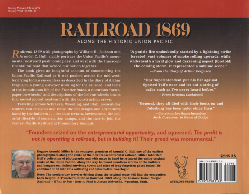 Railroad 1869 - Along the Historic Union Pacific ~ Miller - Image 2
