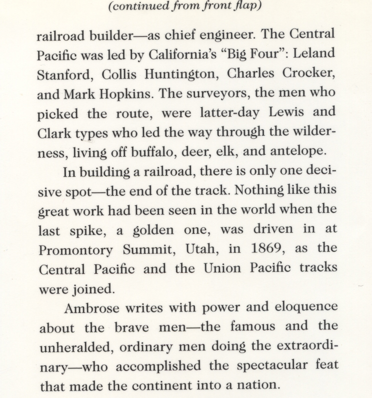 Nothing Like It in the World ~ Ambrose - Image 3