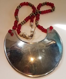 Gorget, silver