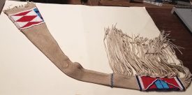Rifle Case, elk hide, beaded