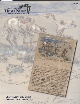 Auction Catalog ~ Brian Lebel's High Noon Show & Auction - Mesa AZ