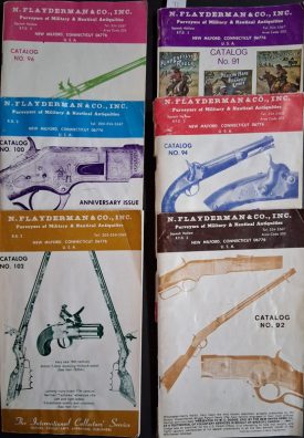 Flayderman Militaria Catalogs - set of 6