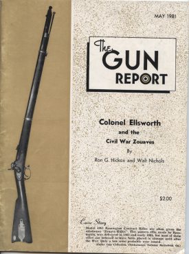 Gun Report; set of 3 magazines from 1981, May, July and October