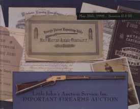 Little John's Important Collector's Firearms Auction - May 20th, 1998 Session II & III