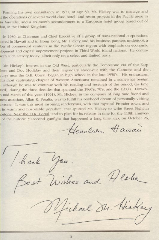 Street Fight in Tombstone ~ Hickey - Image 2