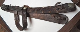 Horse Bridle, carved ~ antique