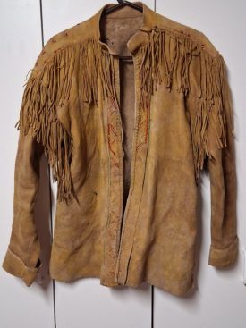 Cree Native American buckskin Jacket ~ original Antique