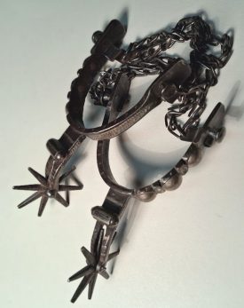 Spurs, pair of vintage spurs