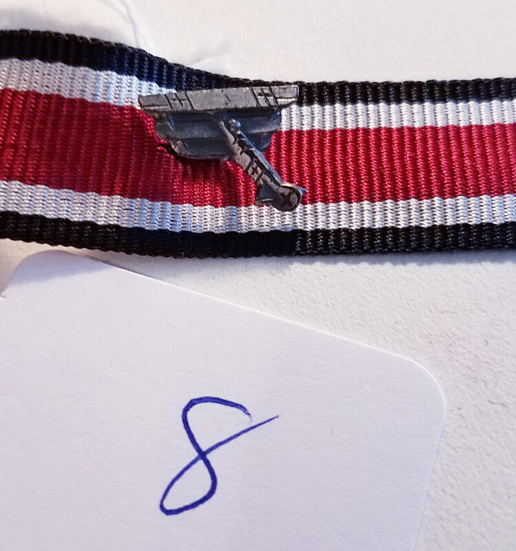 Miniature triplane pin, original