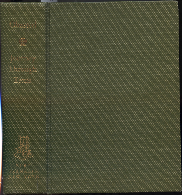 Journey Through Texas ~ Olmsted