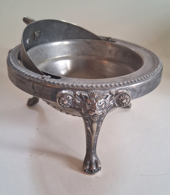 Butter Keeper, Silver Plated Victorian style - Image 2