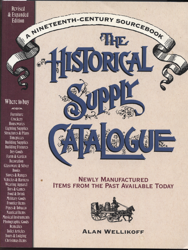 Historical Supply Catalogue ~ Wellikoff