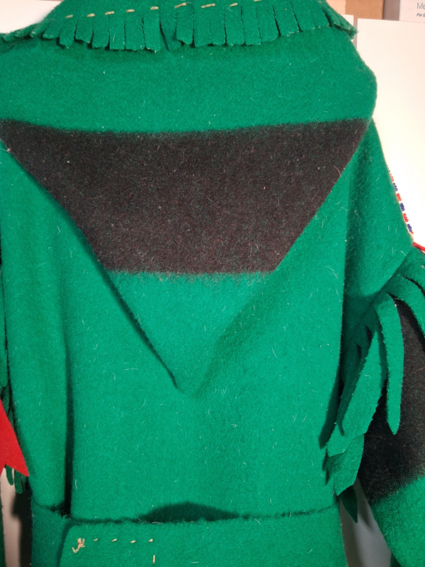 Capote ~ Green Hudson's Bay Blanket - Image 4