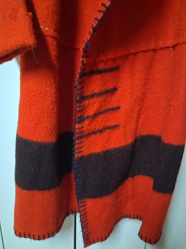 Capote ~ Red Wool Blanket - Image 3