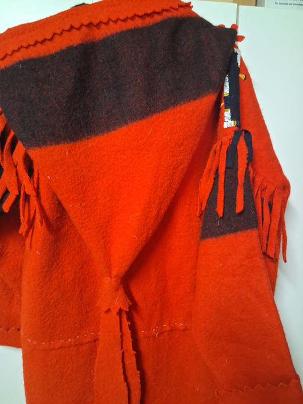 Capote ~ Red Wool Blanket - Image 5