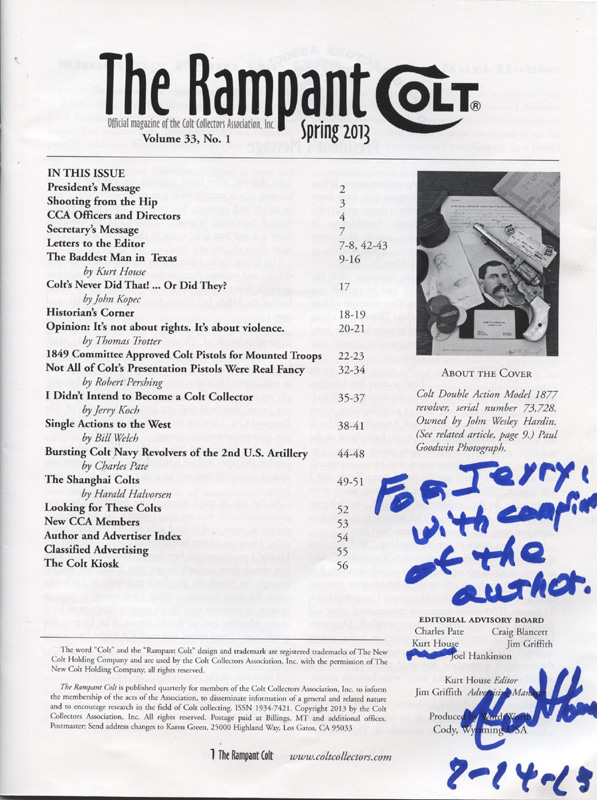 Rampant Colt magazine - Spring 2013 - Image 2