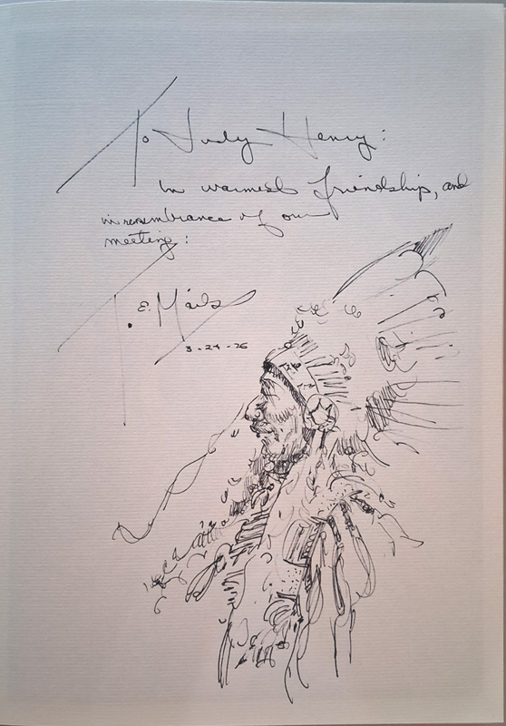 Dog Soldiers, Bear Men and Buffalo Women ~ Mails - with original artwork on flyleaf - Image 2