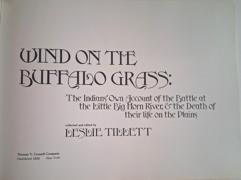 Wind on the Buffalo Grass ~ Tillett